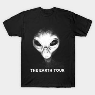 the earth tour alien T-Shirt